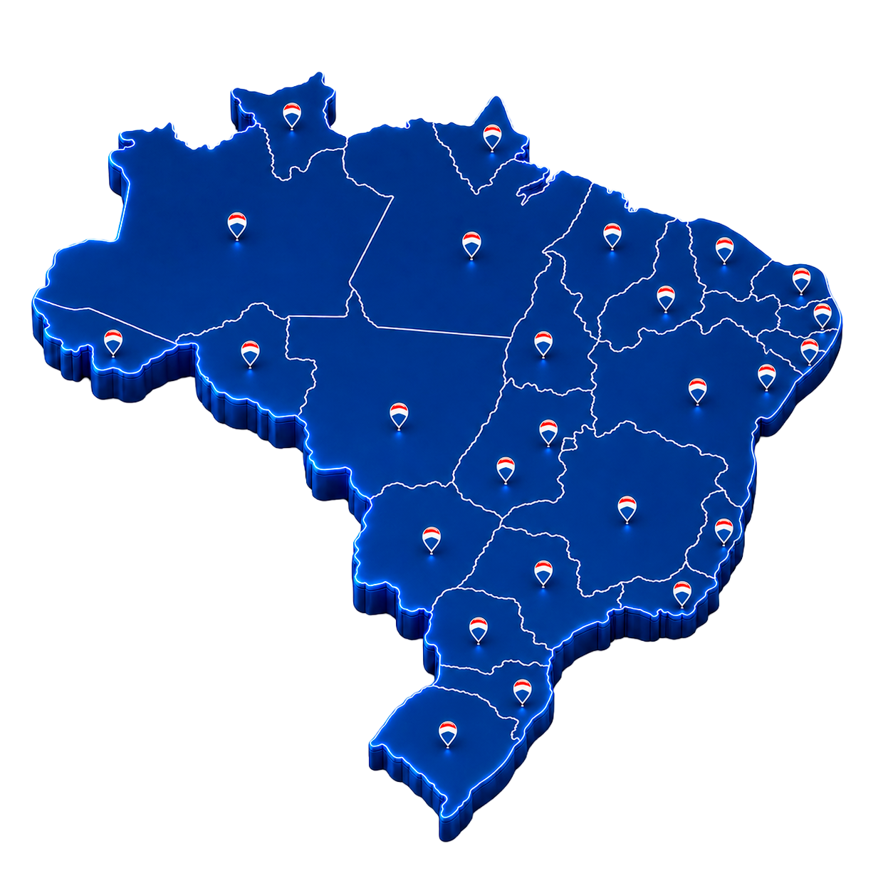 Presença REMAX no Brasil